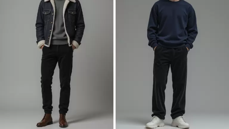 22 Best Black Corduroy Pants Outfit Ideas for Men