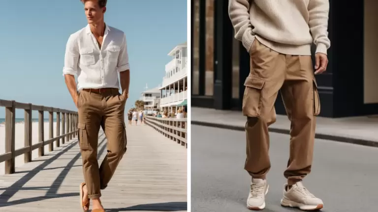 29 Trendy Brown Cargo Pants Outfit Ideas for Men