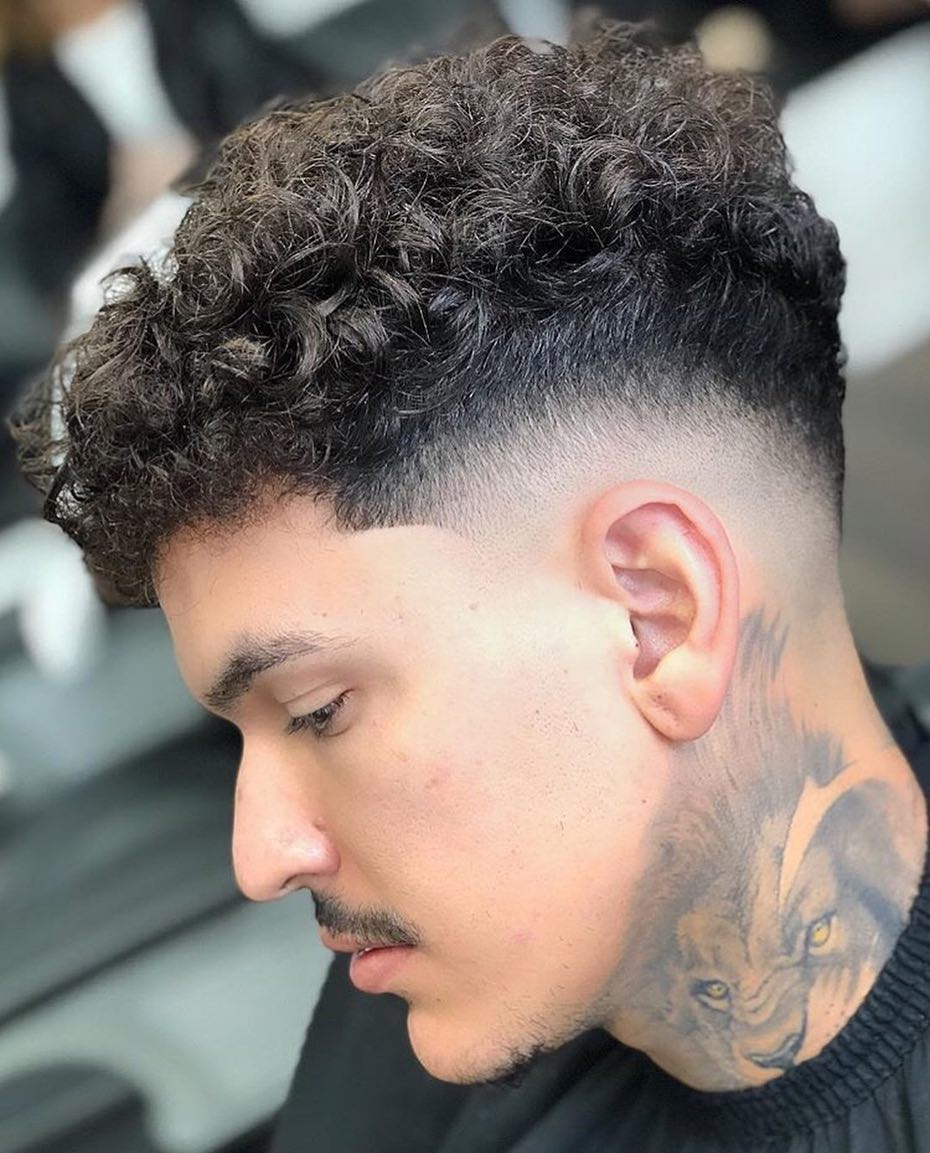 12 Trendy Mid Fade Curly Hair Ideas To Try Now Just Men s Stuff