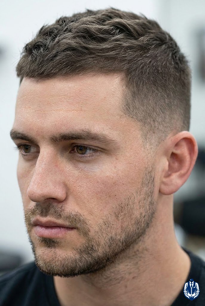 Textured Long Buzz Cut