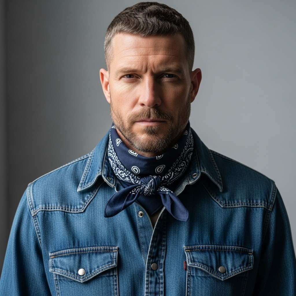 Bandana or Neckerchief - 35 Practical Country Outfits for Men