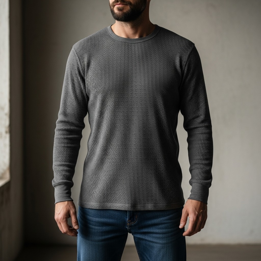 Thermal Shirt Layering - 35 Practical Country Outfits for Men