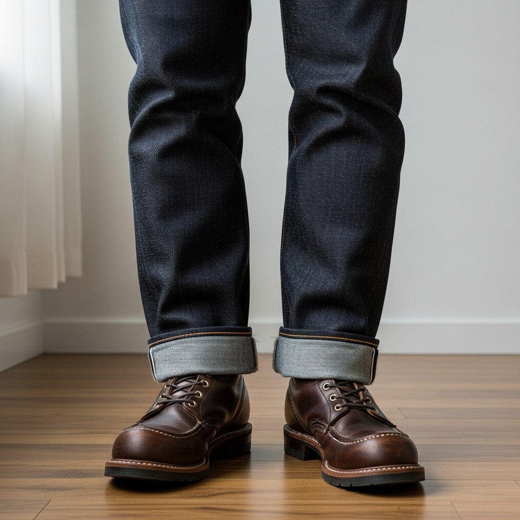 Rugged Boots + Selvedge Denim - 35 Practical Country Outfits for Men