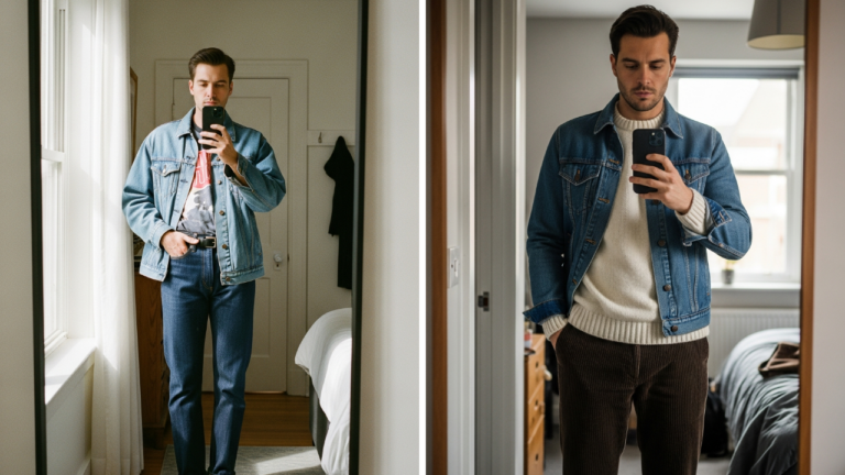 50 Denim Jacket Outfit Ideas for Men