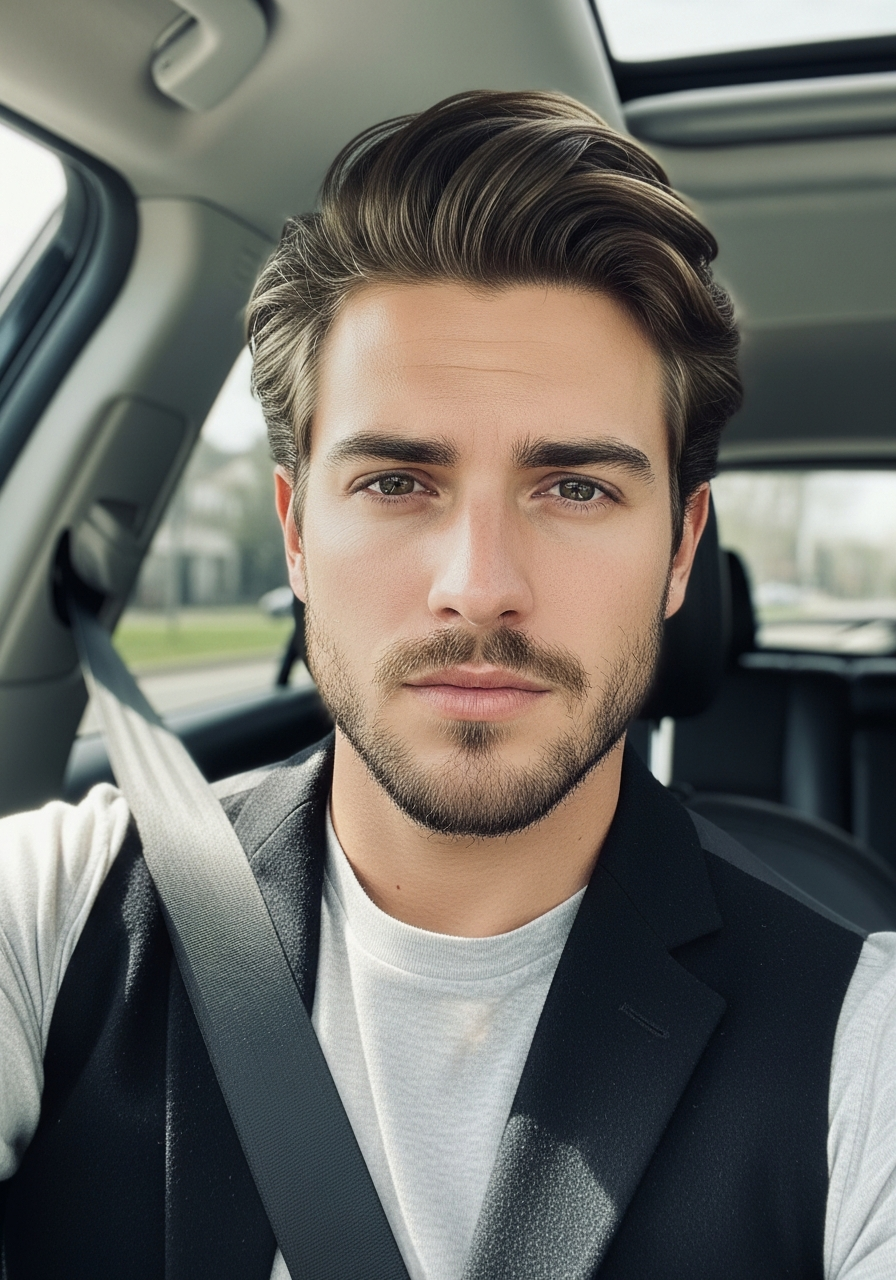 Subtle Side Sweep Ivy - 50 Ivy League Haircuts