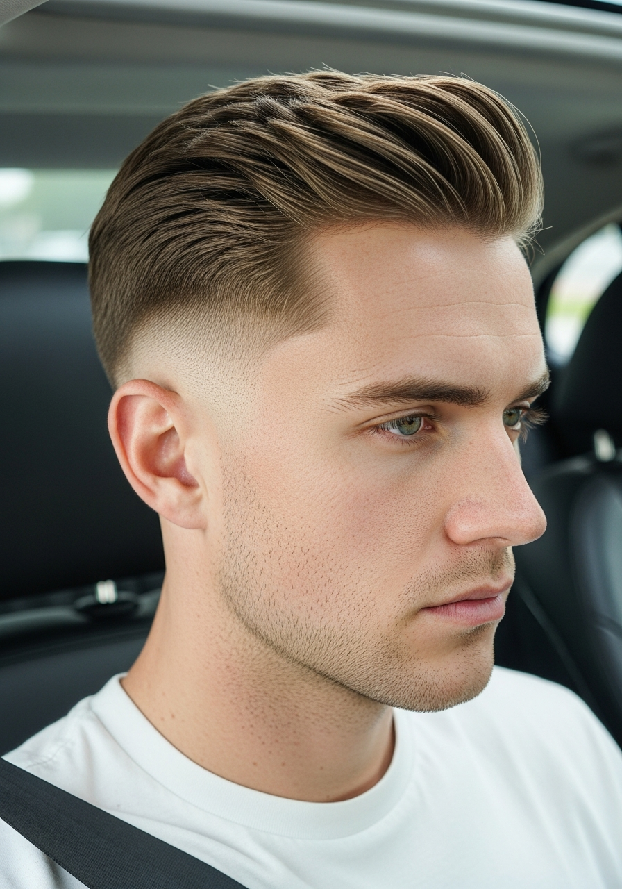 Ivy with Hard Part - 50 Ivy League Haircuts