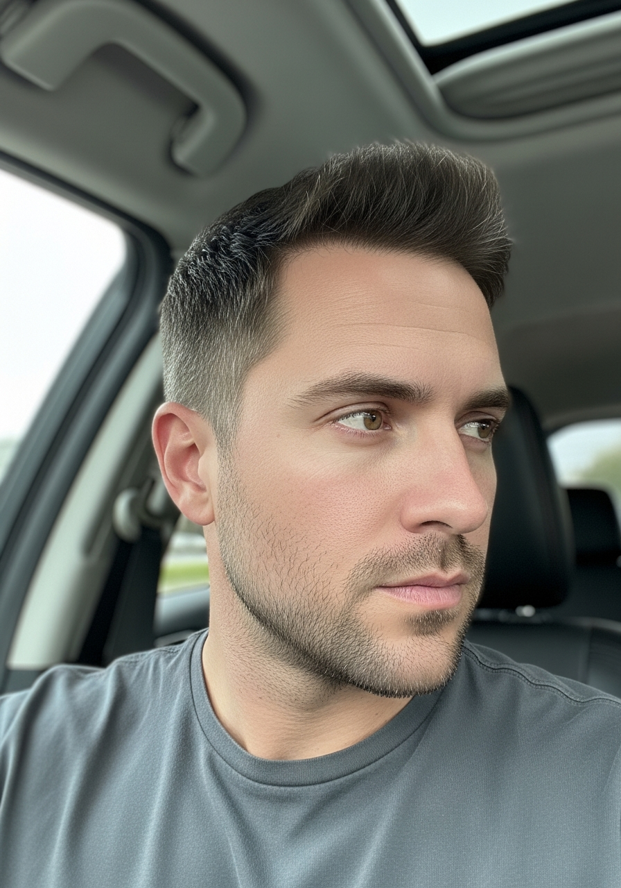 Ivy with Shadow Fade - 50 Ivy League Haircuts