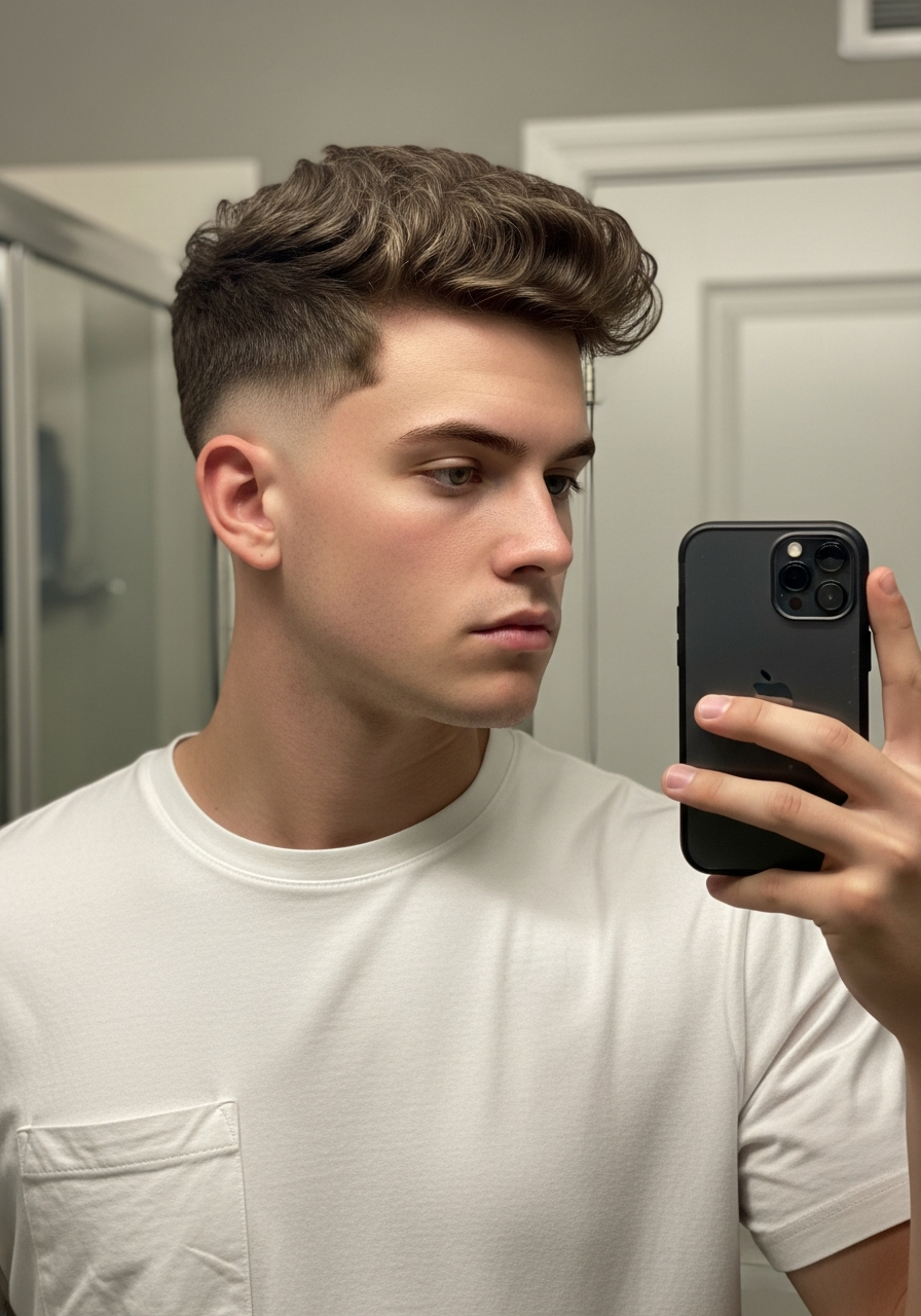 Ivy with Curly Top - 50 Ivy League Haircuts