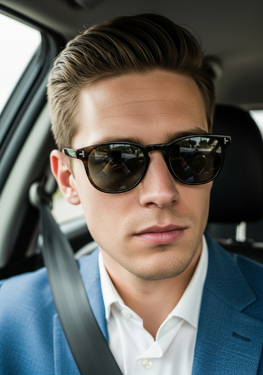 Classic Defined Side Part - 50 Ivy League Haircuts