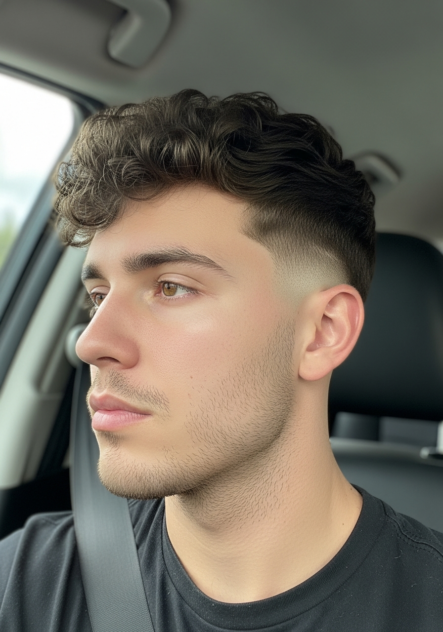 Ivy with Curly Taper - 50 Ivy League Haircuts