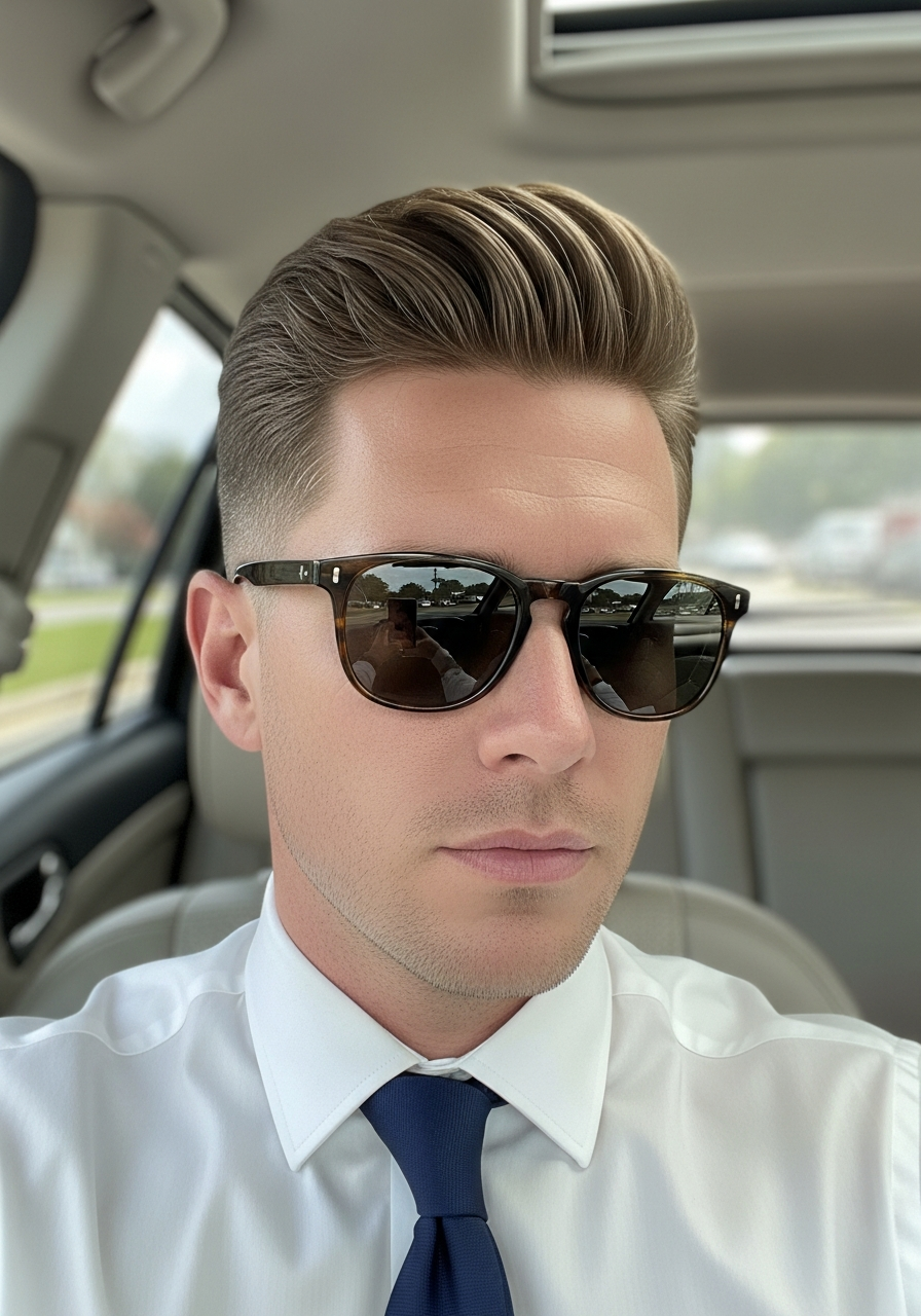 Long Structured Sweep - 50 Ivy League Haircuts