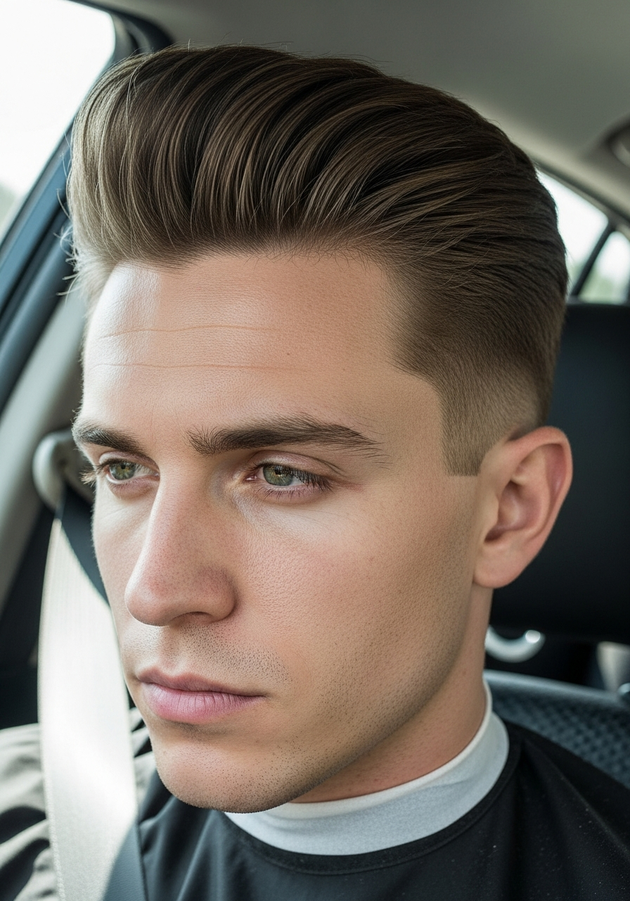 Classic Pompadour Ivy - 50 Ivy League Haircuts