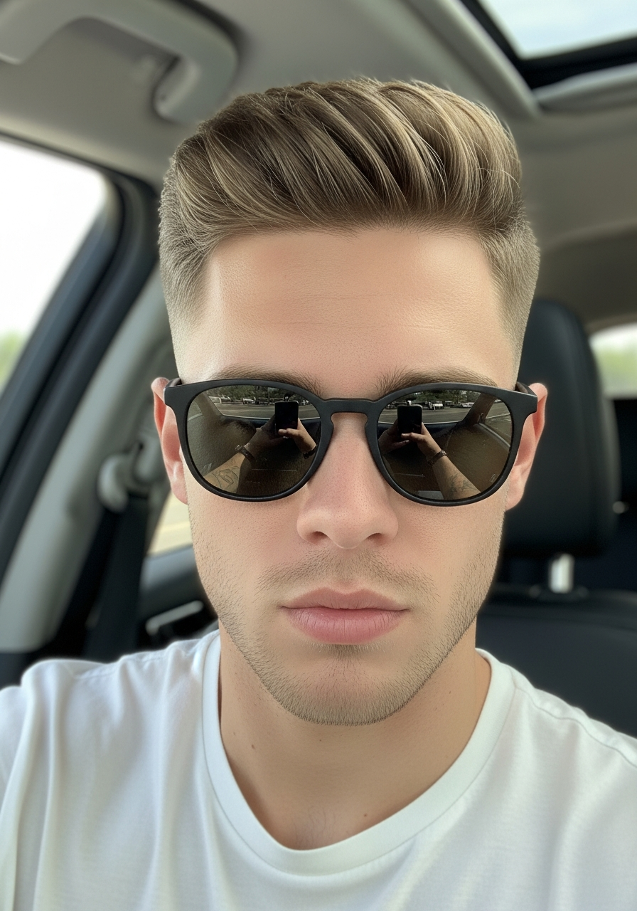 Brushed-Back Texture Ivy - 50 Ivy League Haircuts