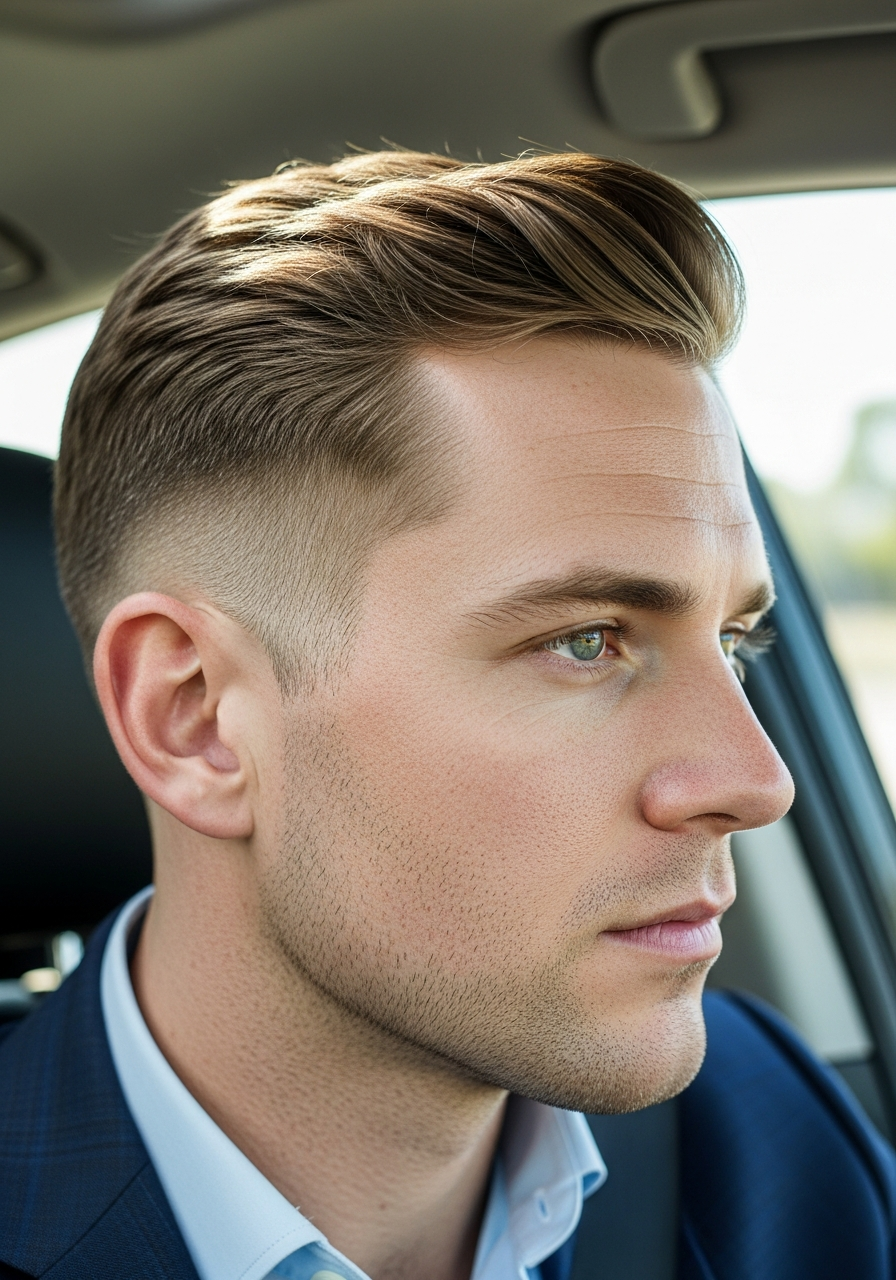 Business Ivy Low Fade - 50 Ivy League Haircuts