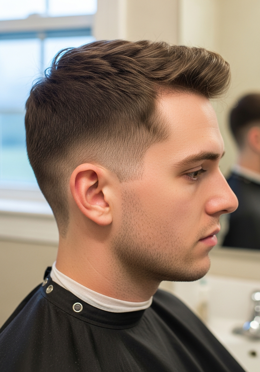 Ivy with Subtle Taper - 50 Ivy League Haircuts