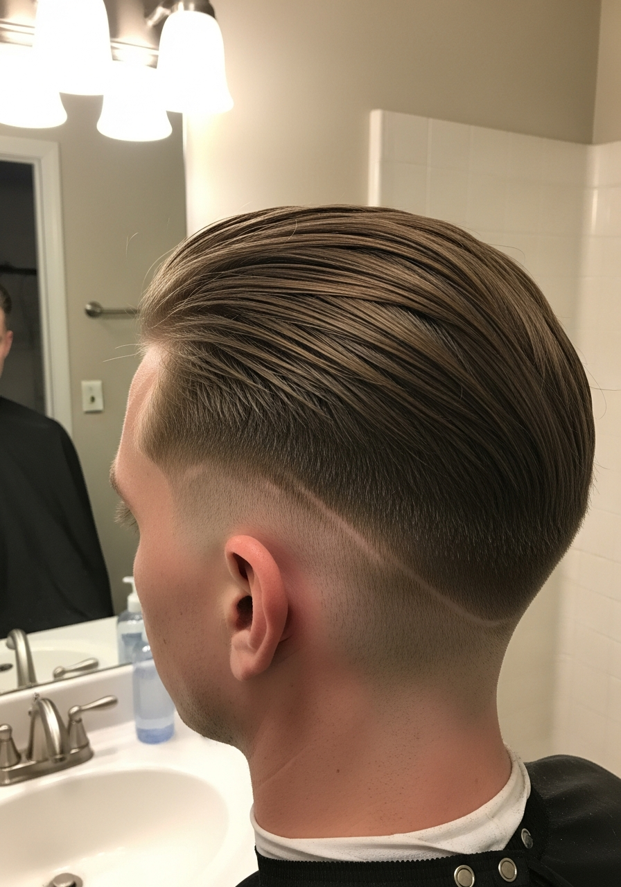 Ivy with Narrow Side Part - 50 Ivy League Haircuts