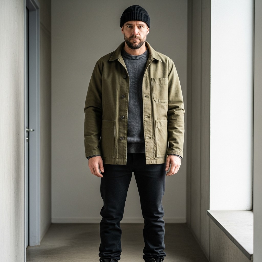 Utility Jacket, Urban - 50 Black Jeans Outfit Ideas For Men