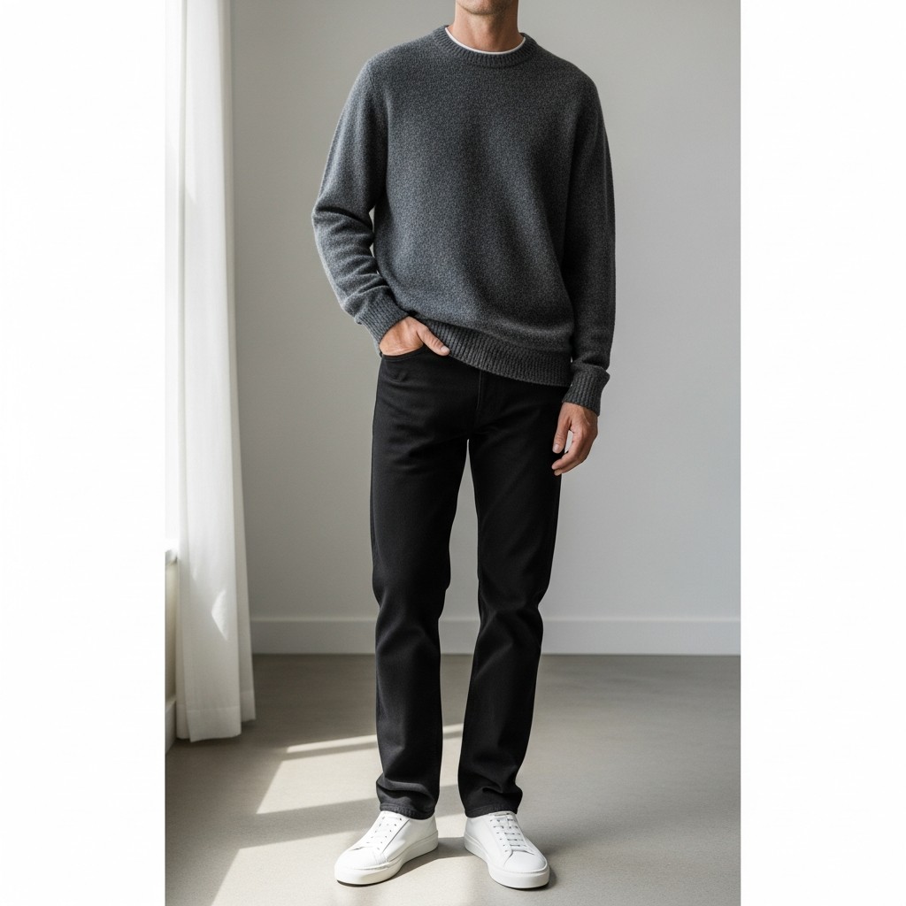 Luxury Casual - 50 Black Jeans Outfit Ideas For Men