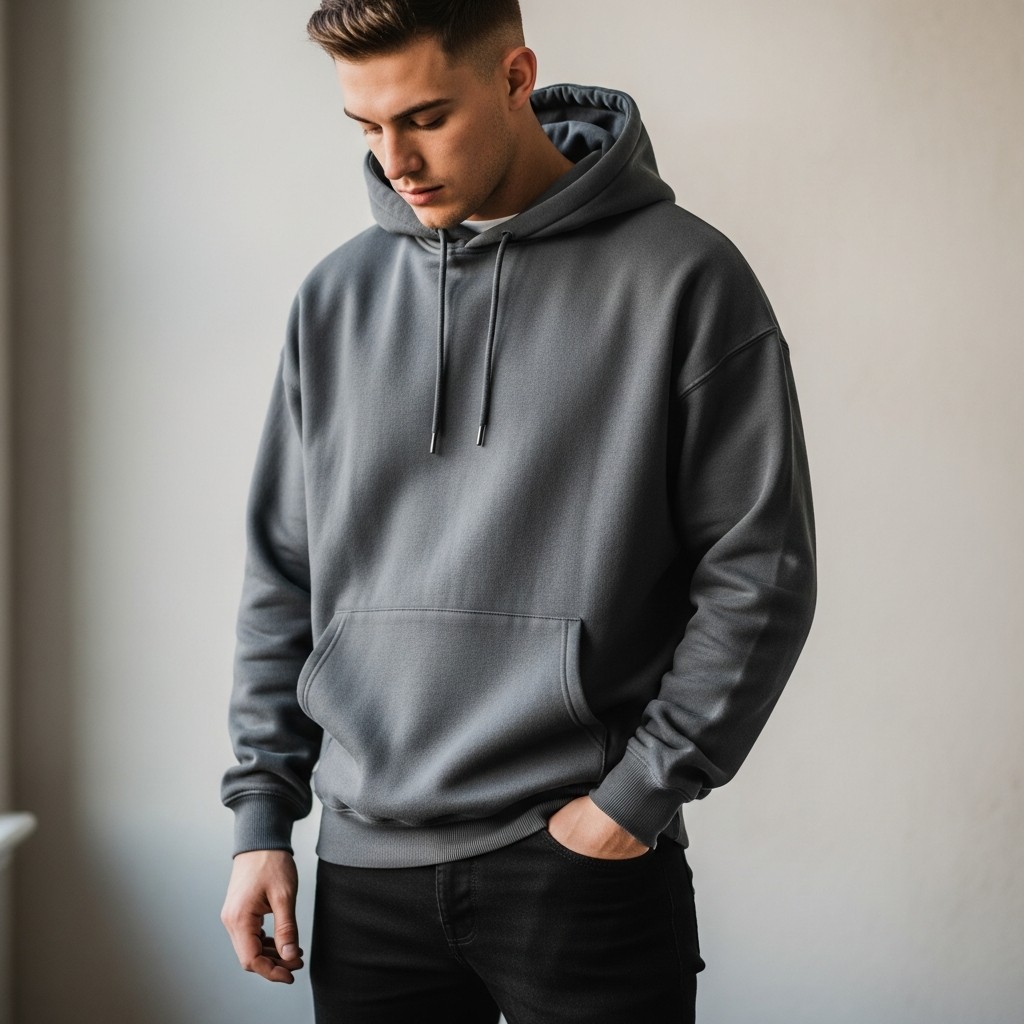 Hoodie, Comfort Focus - 50 Black Jeans Outfit Ideas For Men