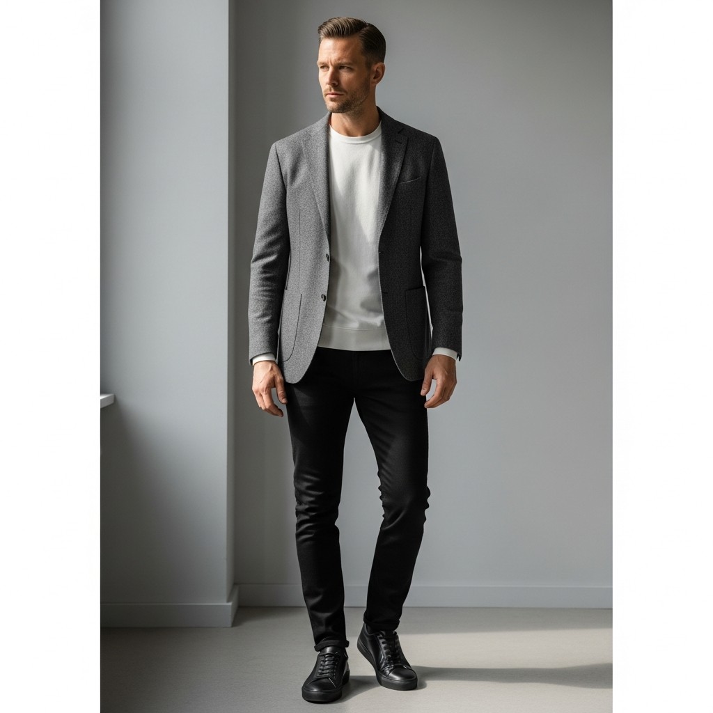 Simple and Professional - 50 Black Jeans Outfit Ideas For Men