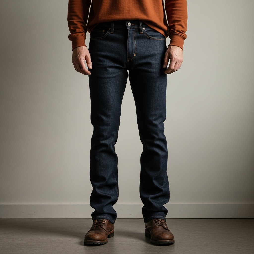 Earth-Tone Warmth - 50 Bootcut Jeans Outfit Ideas For Men