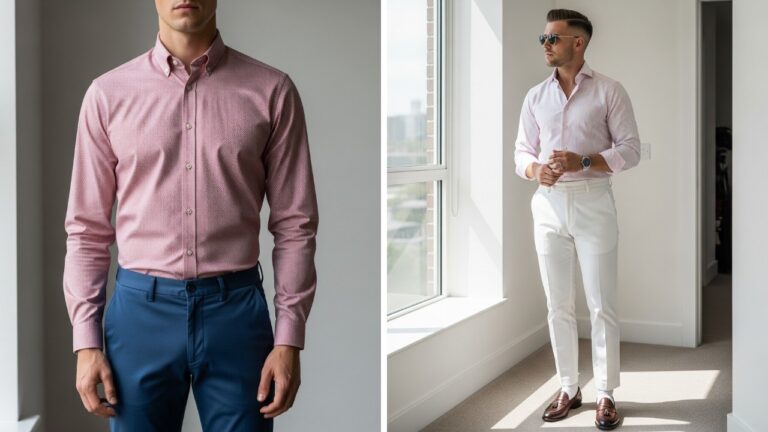 50 Pink Shirt Outfit Ideas for Men