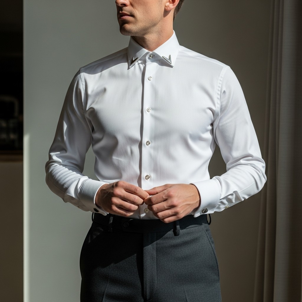 White Shirt + Silver Tips - Formal Western Style: 40 Outfit Ideas