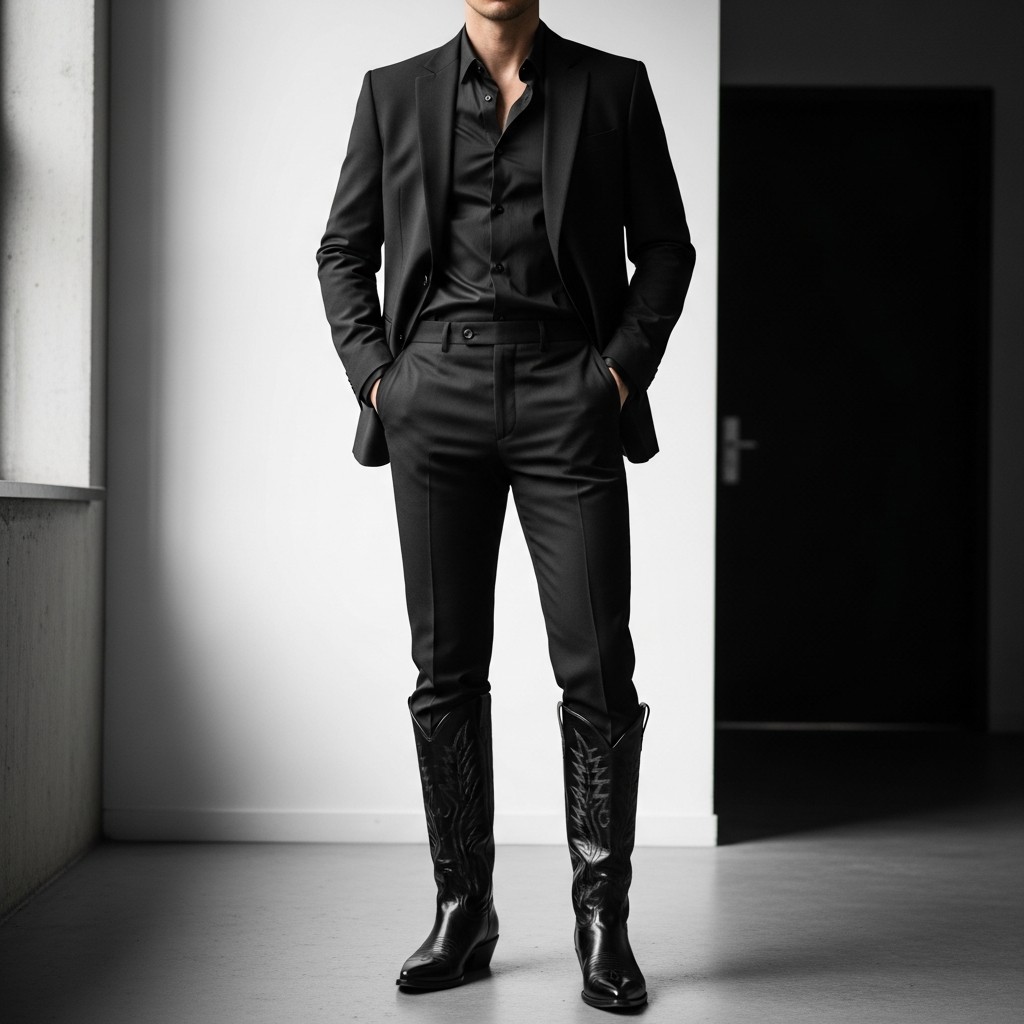 The All-Black Look - Formal Western Style: 40 Outfit Ideas
