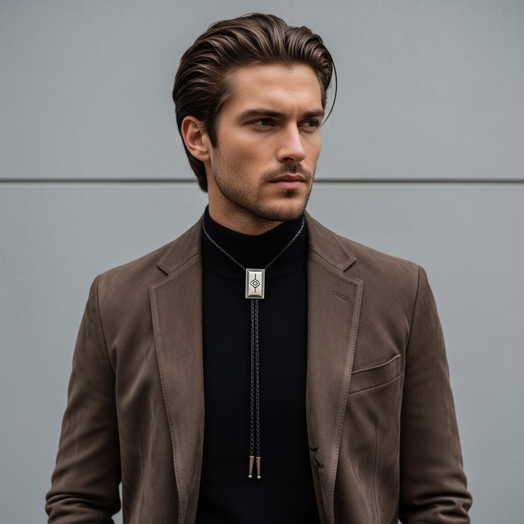 Bolo Tie Accessory - 40 Modern Cowboy Style Outfits for Men