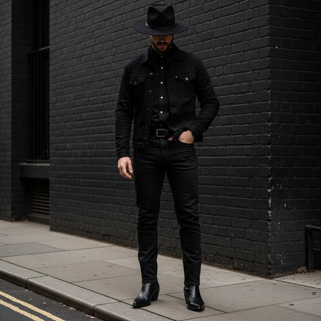 The Blacked-Out Western Look - 40 Modern Cowboy Style Outfits for Men