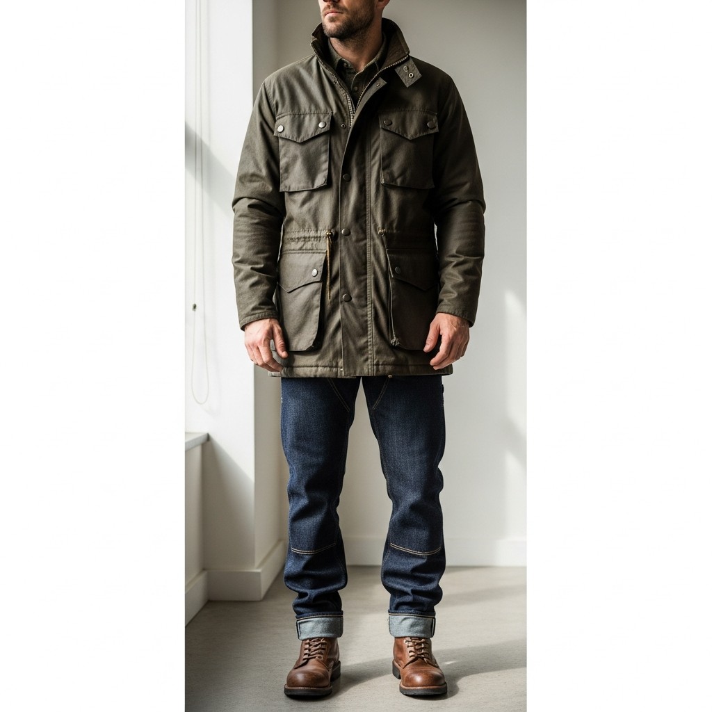 The Utility Parka: Modern Cowboy Outerwear - 40 Modern Cowboy Style Outfits for Men