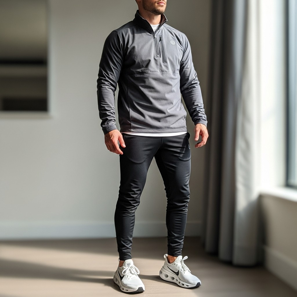 The Athleisure Layer - The 40 Best Quarter Zip Outfits For Men