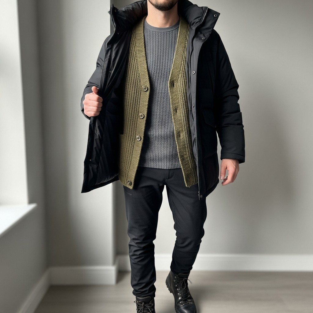 Layered Winter Smart - Sweater Vest Outfits Men Need Now
