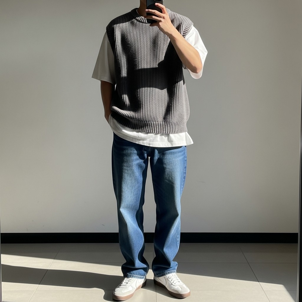 Casual Weekend Vibes - Sweater Vest Outfits Men Need Now