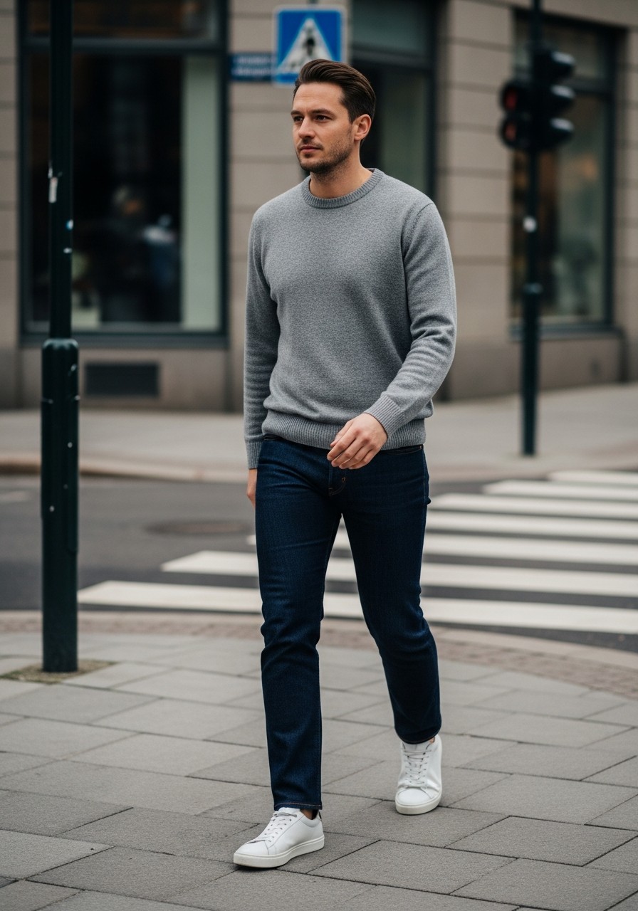 Dark Denim Everyday - 50 Stockholm Style Men Ideas