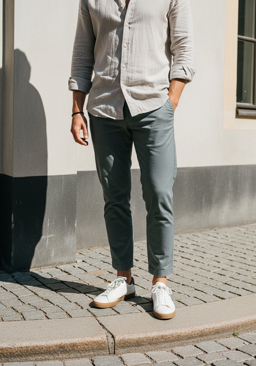 Linen Summer Look - 50 Stockholm Style Men Ideas