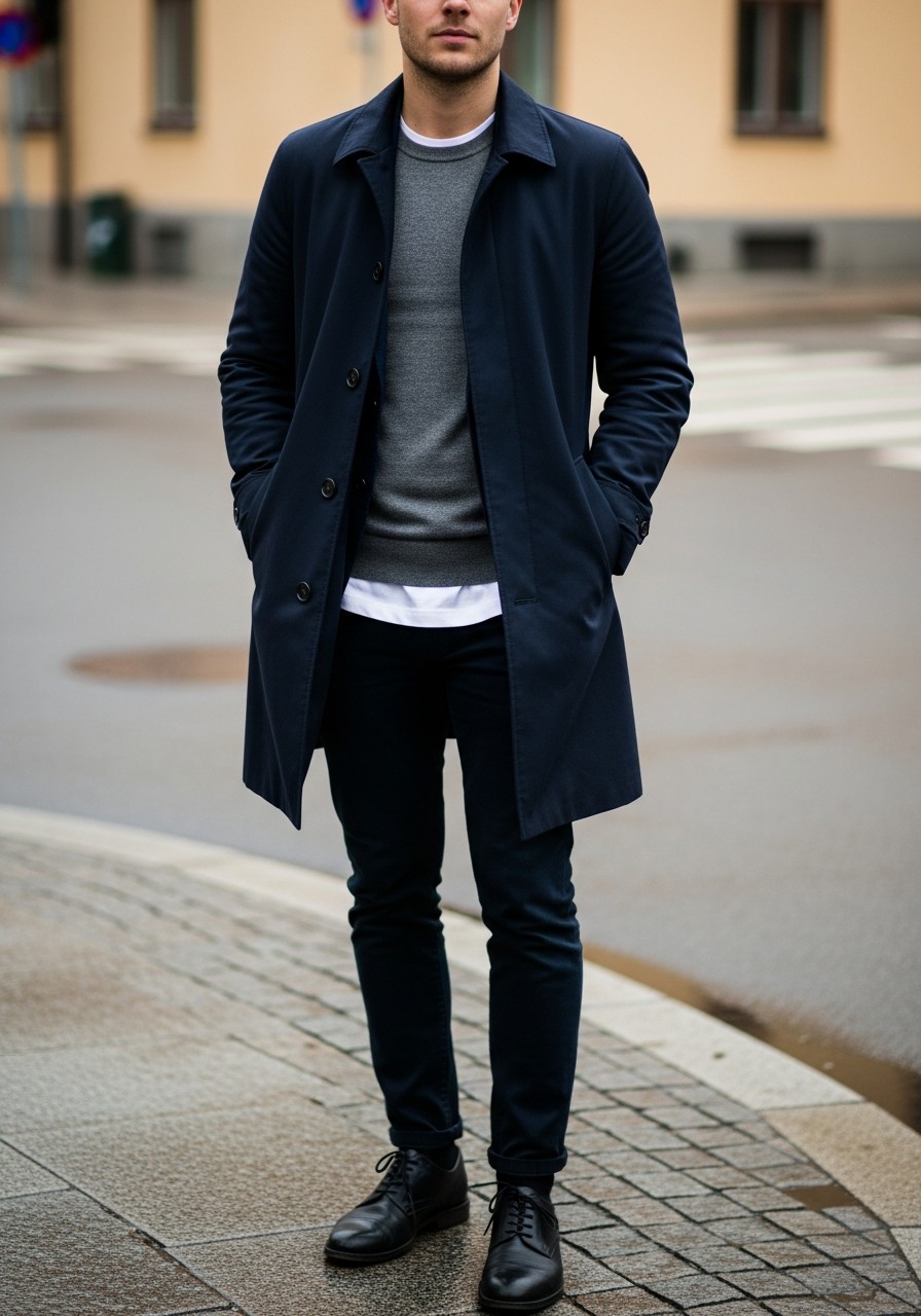 Balanced Casual Layers - 50 Stockholm Style Men Ideas