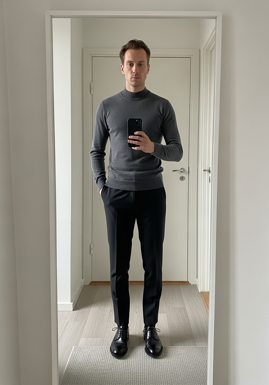 Fitted Knit Date - 50 Stockholm Style Men Ideas