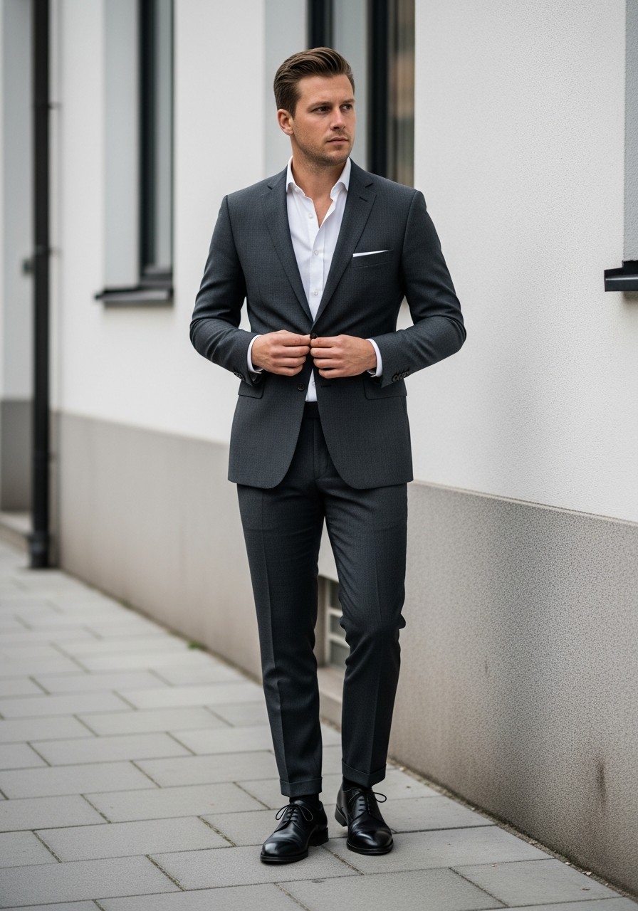Simple Formal Suit - 50 Stockholm Style Men Ideas