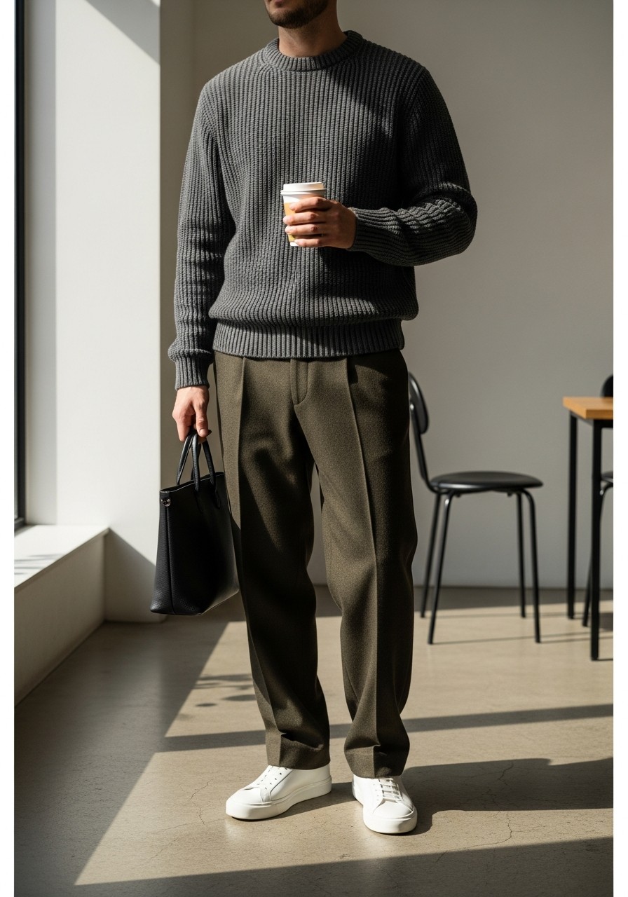 Relaxed Café Look - 50 Stockholm Style Men Ideas