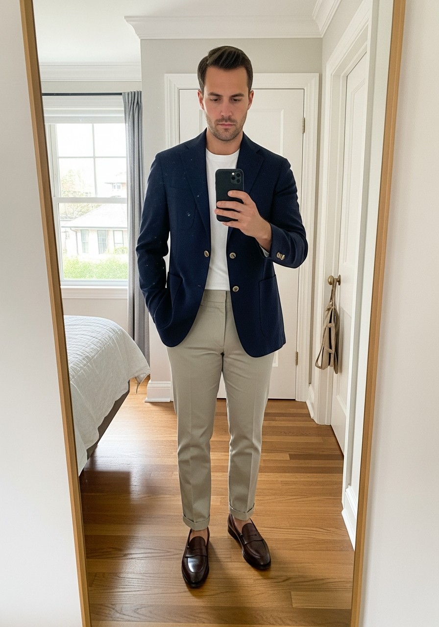 The Navy Blazer Look - 50 Best Old Money Outfits Men Need Now