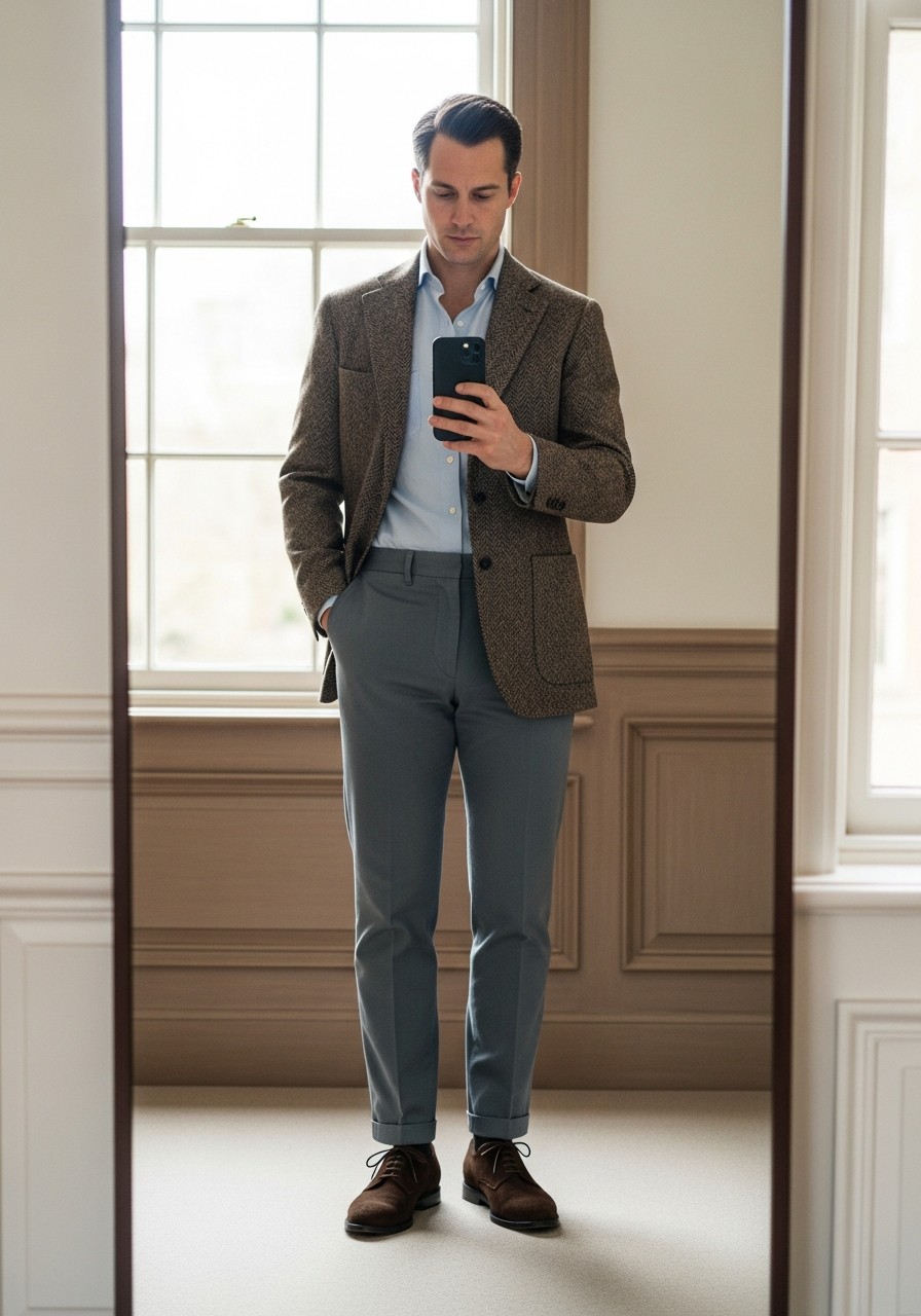 Suede Derbies - 50 Best Old Money Outfits Men Need Now