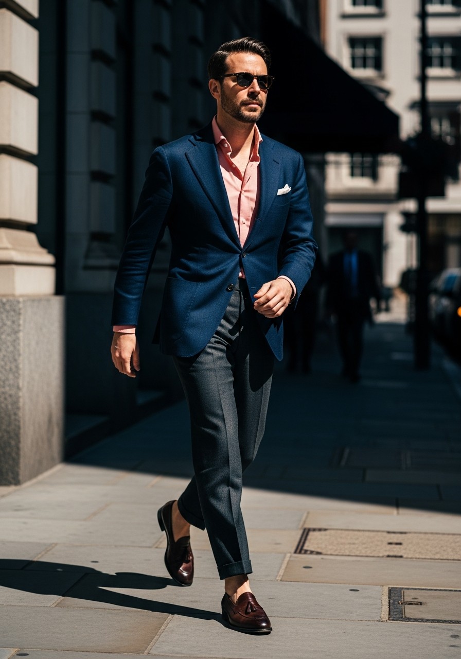 The Light Pink Shirt - 50 Best Old Money Outfits Men Need Now