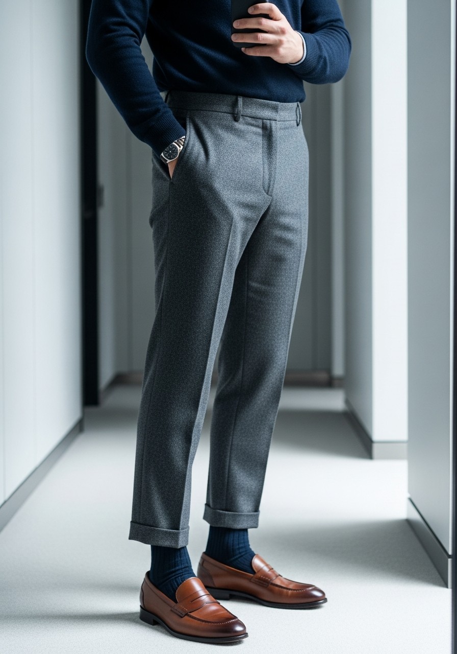 Brown Penny Loafers - 50 Best Old Money Outfits Men Need Now