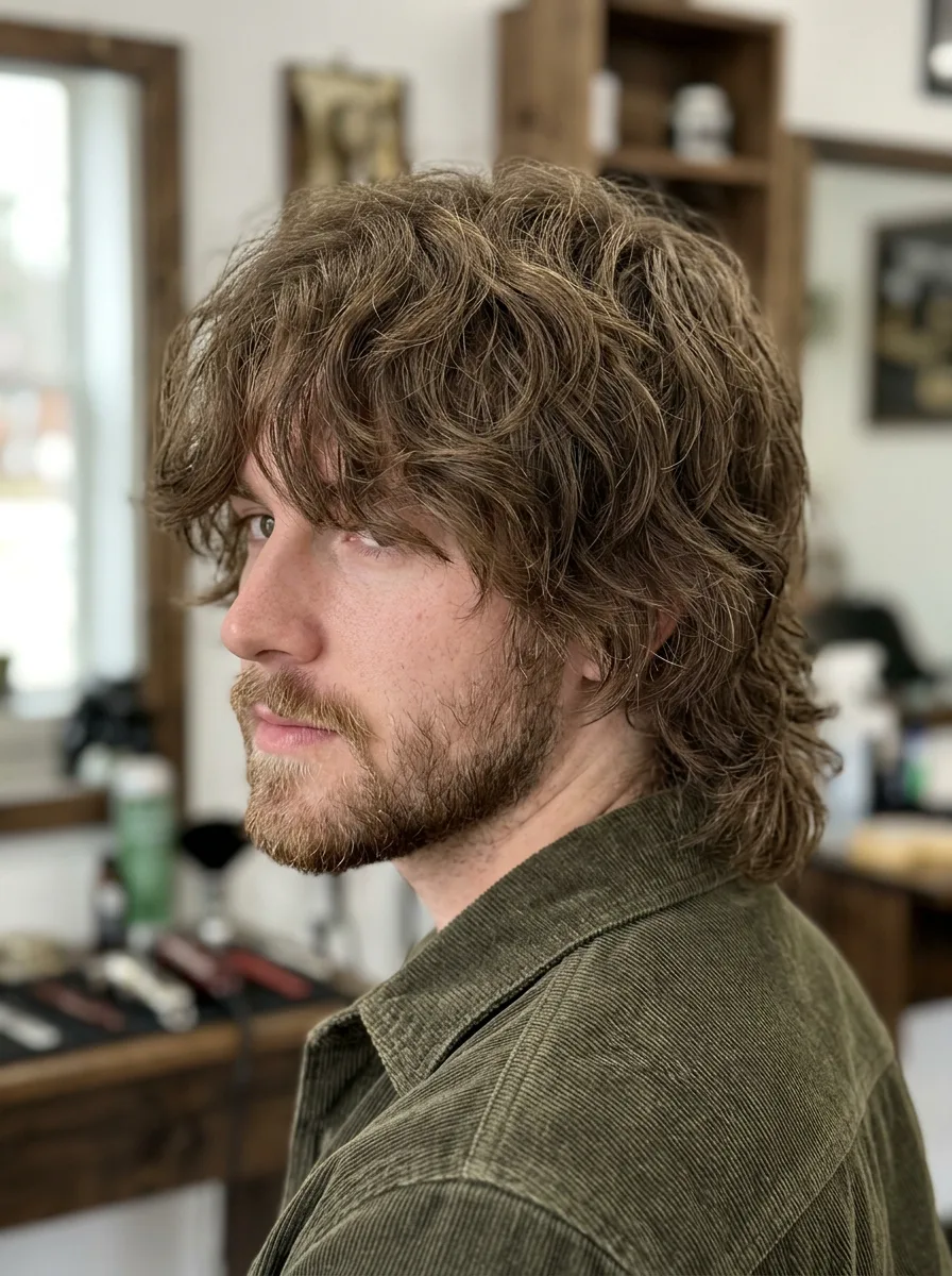 10. Thick Hair Volume Shag