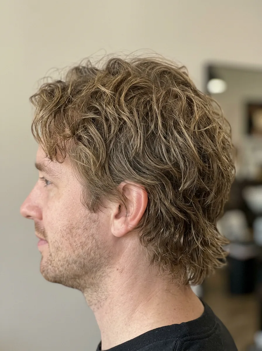 24. Grungy Shag with Rough Ends