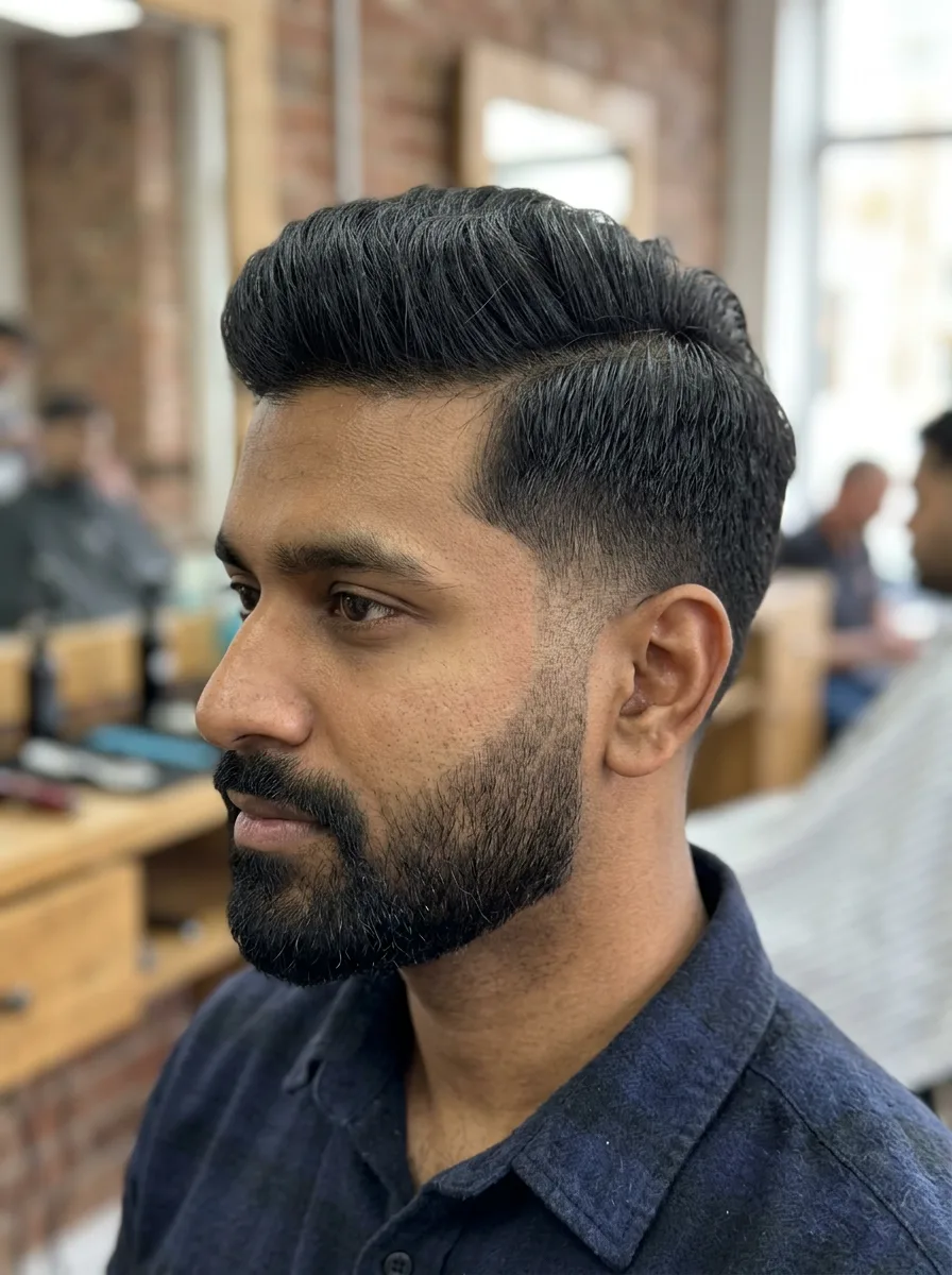 11. Comb Over with Beard