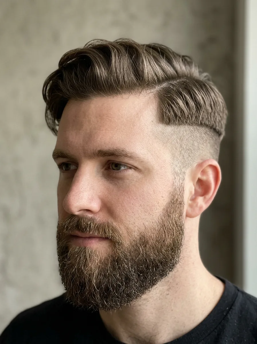18. Undercut Comb Over