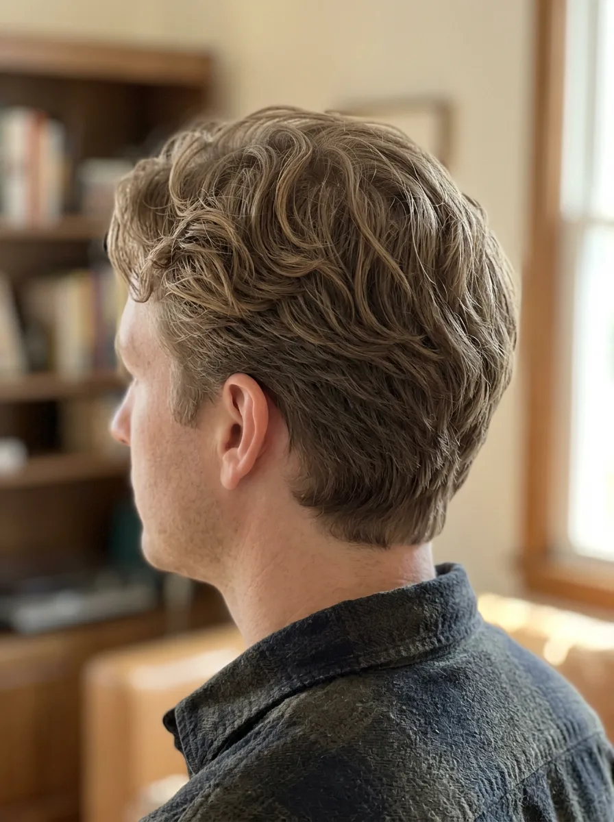 20. Matte Finish Comb Over