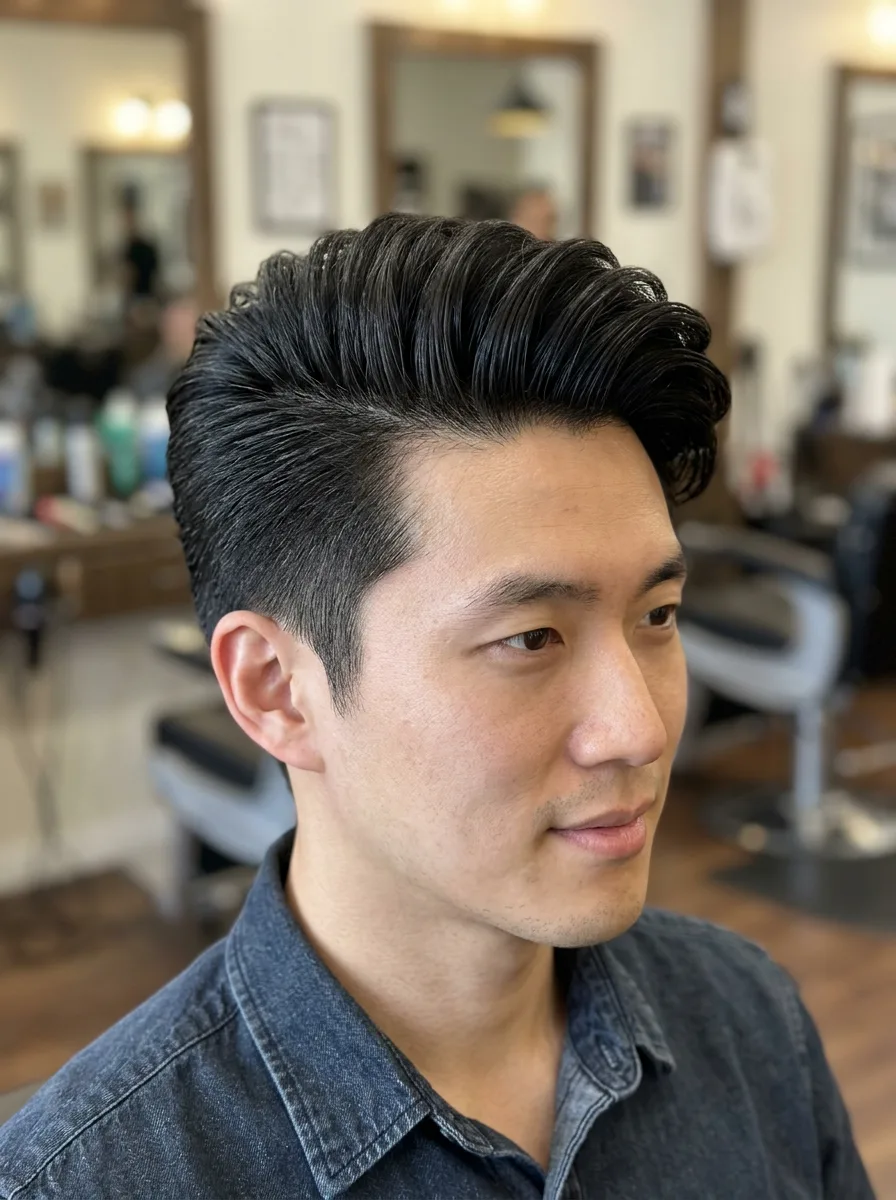 22. High Volume Comb Over
